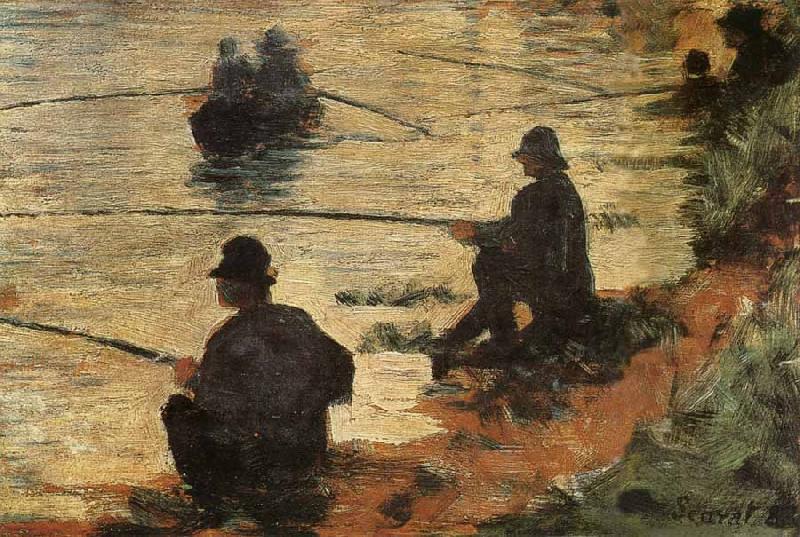 Georges Seurat Fisherman